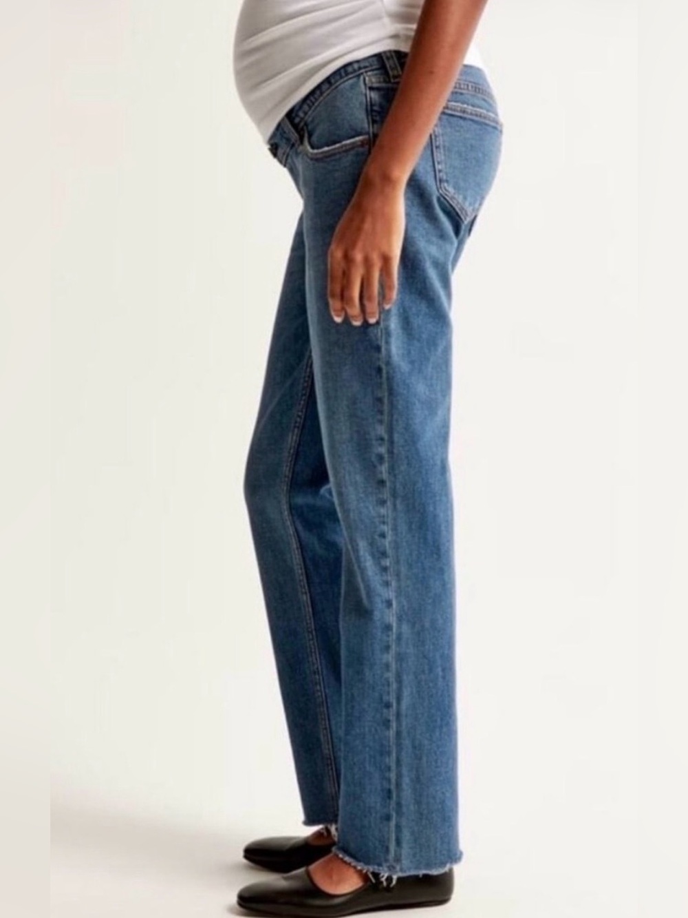 Abercrombie & Fitch 90's Straight Maternity Jeans